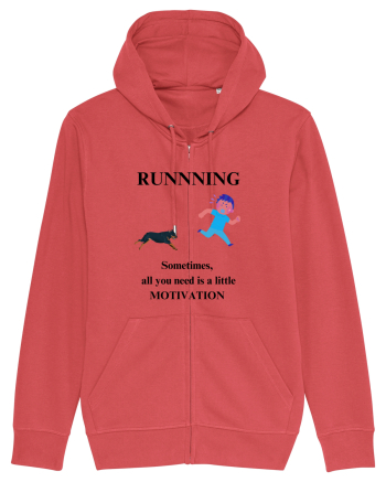 run motivation Carmine Red