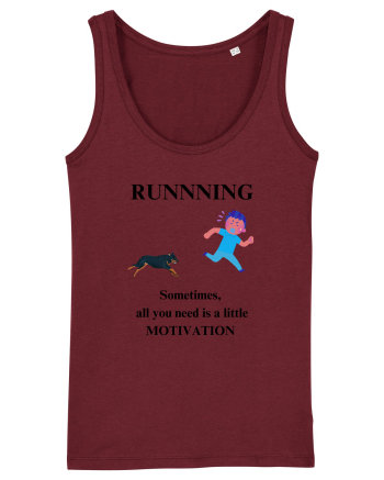 run motivation Burgundy