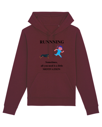 run motivation Burgundy