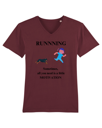 run motivation Burgundy