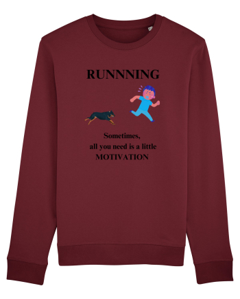 run motivation Burgundy