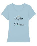 printesa Tricou mânecă scurtă guler larg fitted Damă Expresser