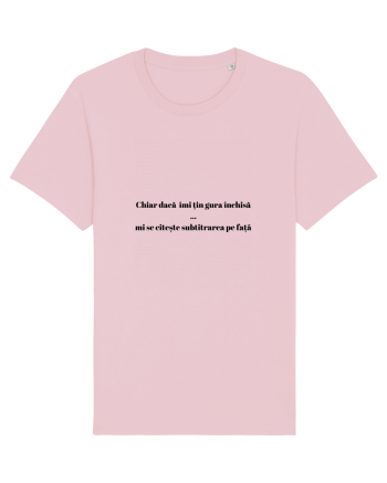 shut up Cotton Pink