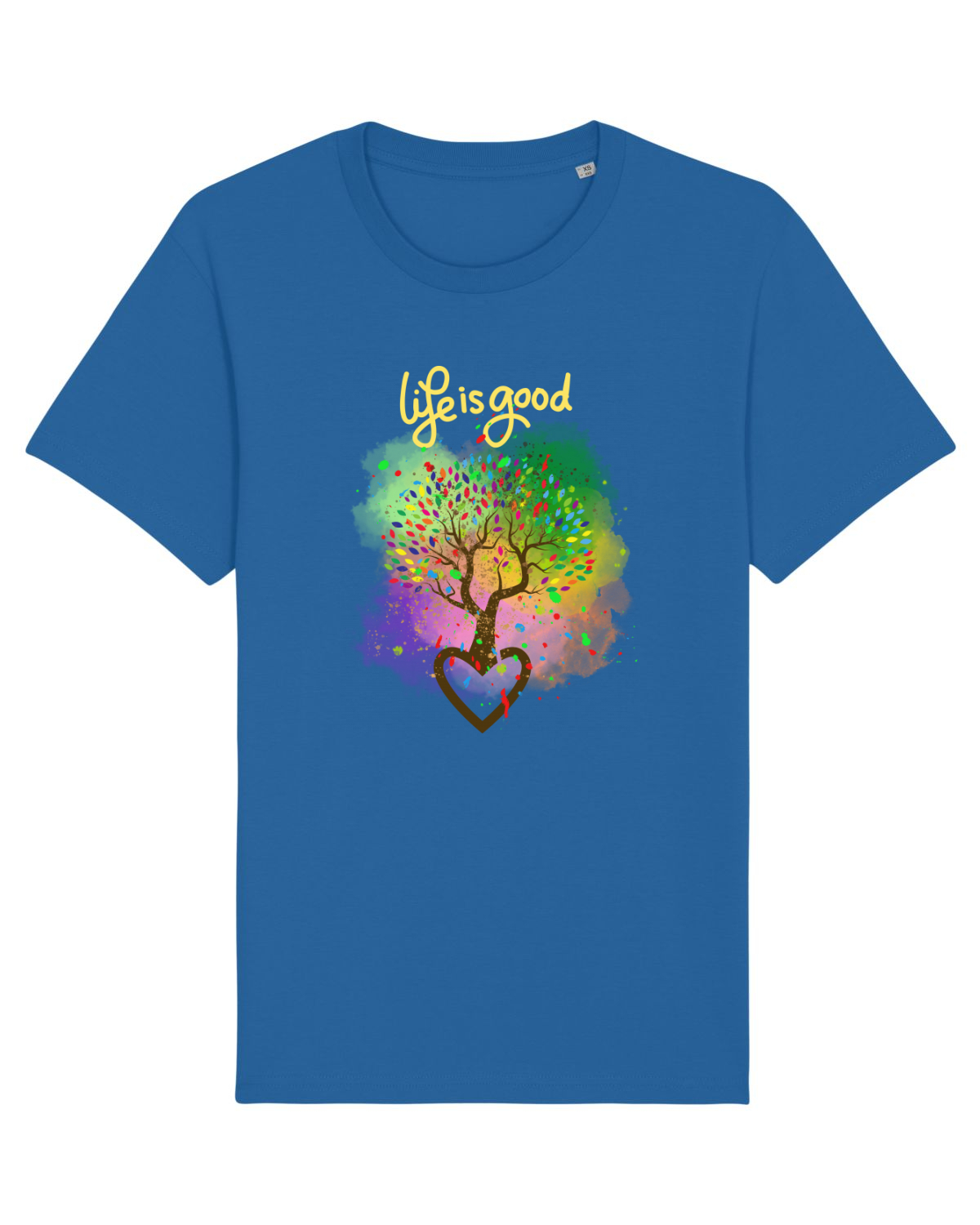 Tricou mânecă scurtă Unisex Rocker Royal Blue