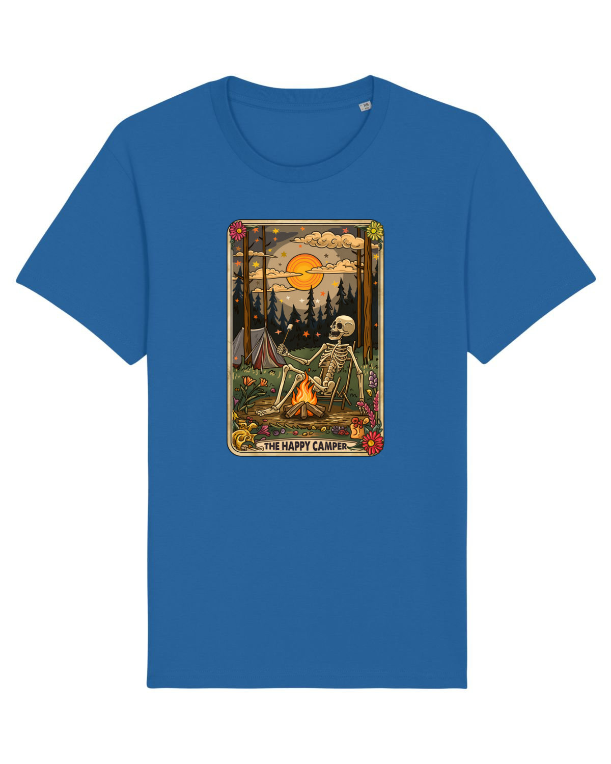 Tricou mânecă scurtă Unisex Rocker Royal Blue