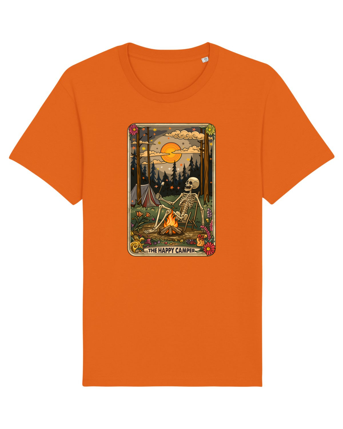 Tricou mânecă scurtă Unisex Rocker Bright Orange