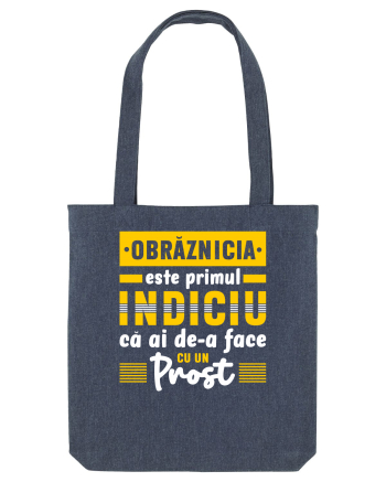 Obrăznicia este primul indiciu că ai de-a face cu un prost Midnight Blue