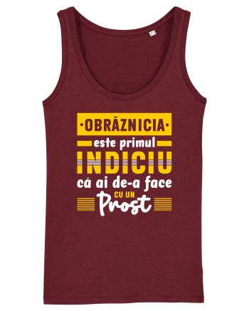 Obrăznicia este primul indiciu că ai de-a face cu un prost Burgundy