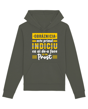 Obrăznicia este primul indiciu că ai de-a face cu un prost Khaki