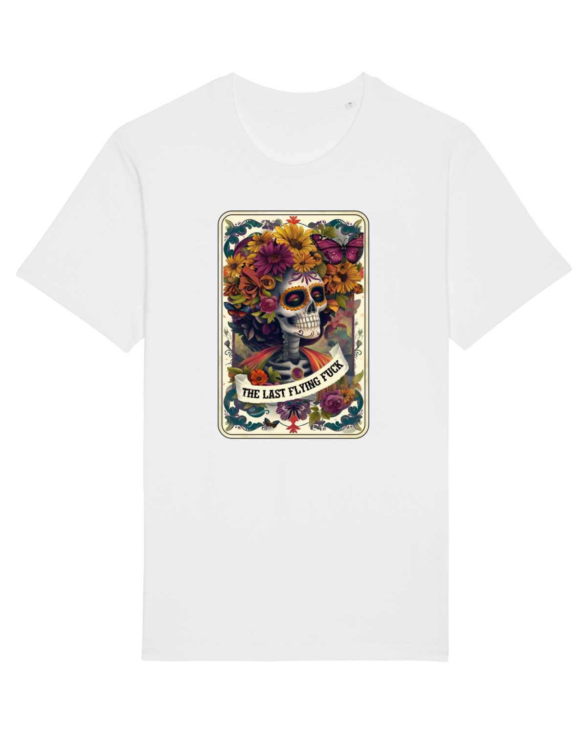 Tricou mânecă scurtă Unisex Rocker White