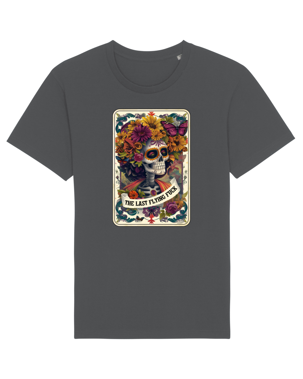 Tricou mânecă scurtă Unisex Rocker Anthracite