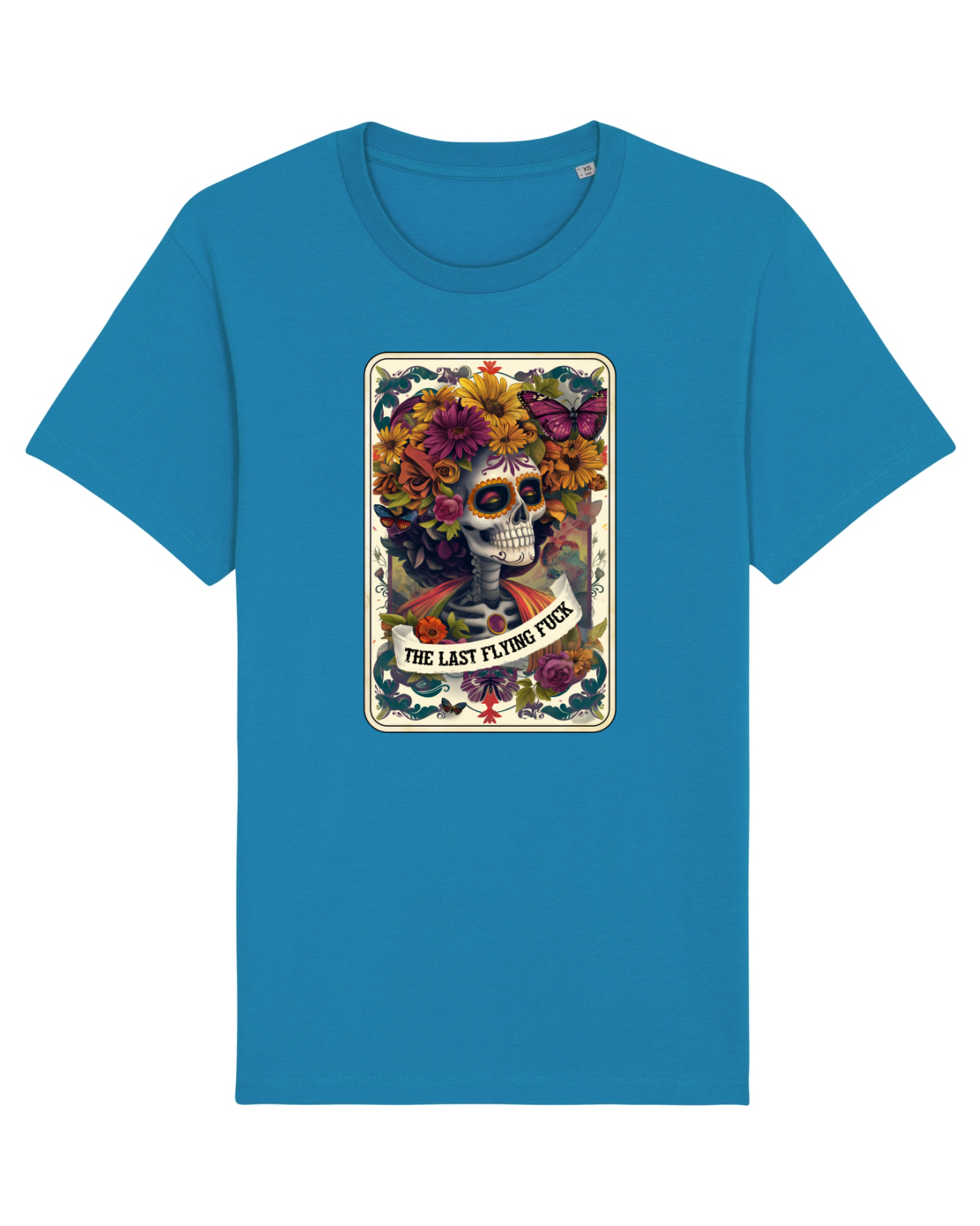Tricou mânecă scurtă Unisex Rocker Azur