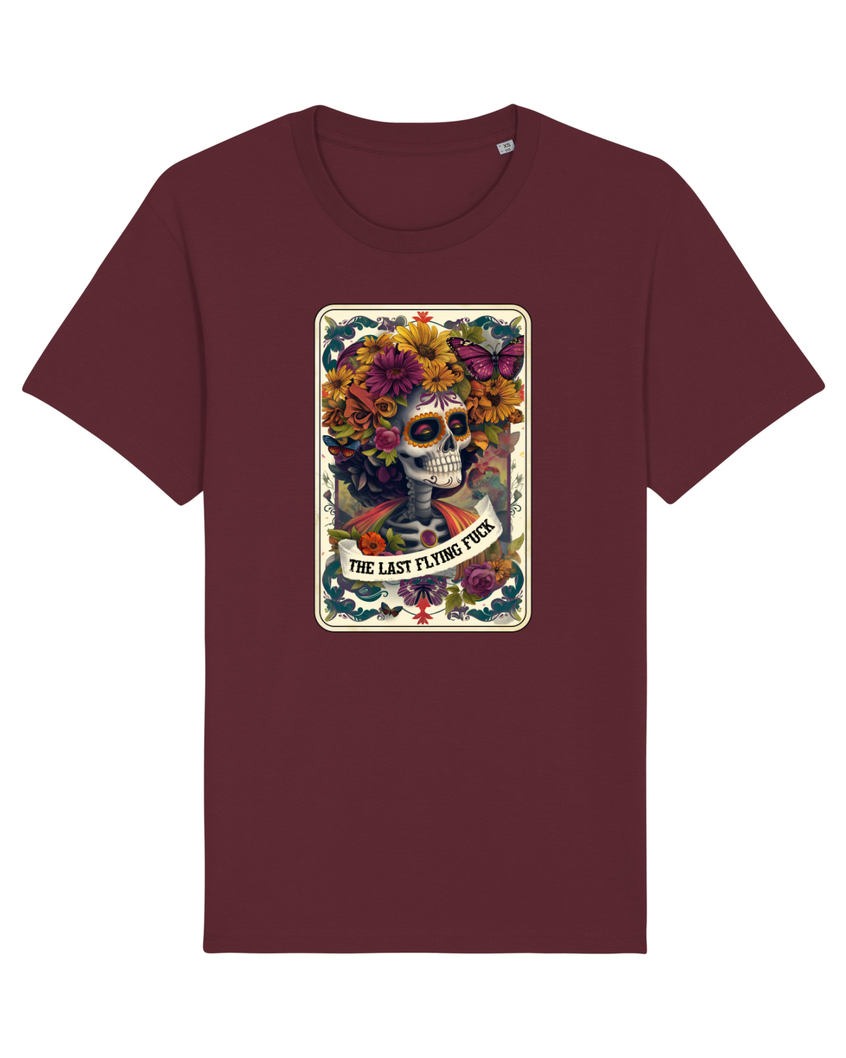 Tricou mânecă scurtă Unisex Rocker Burgundy