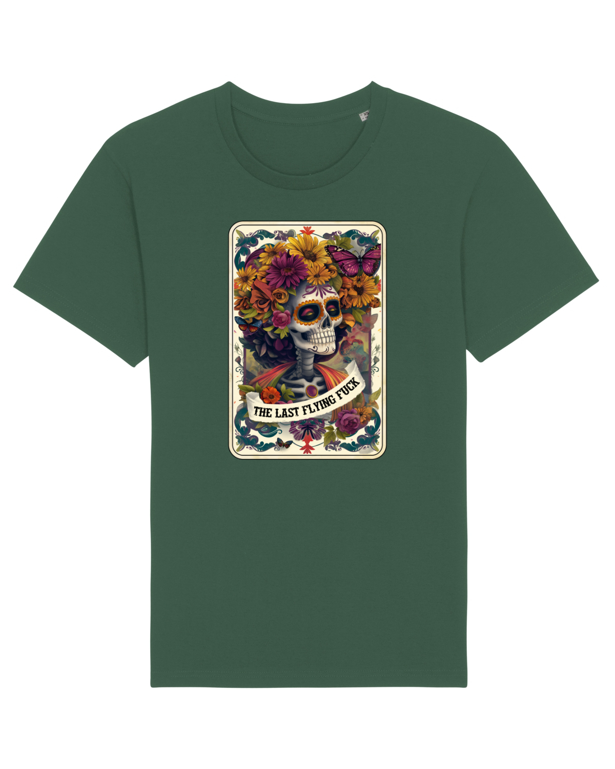Tricou mânecă scurtă Unisex Rocker Bottle Green