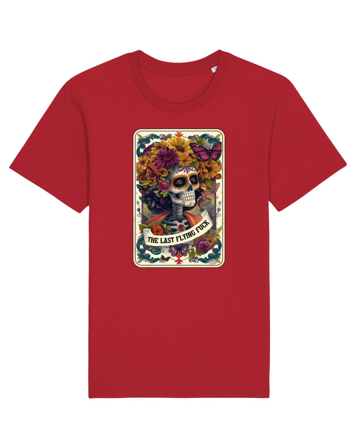 Tricou mânecă scurtă Unisex Rocker Red