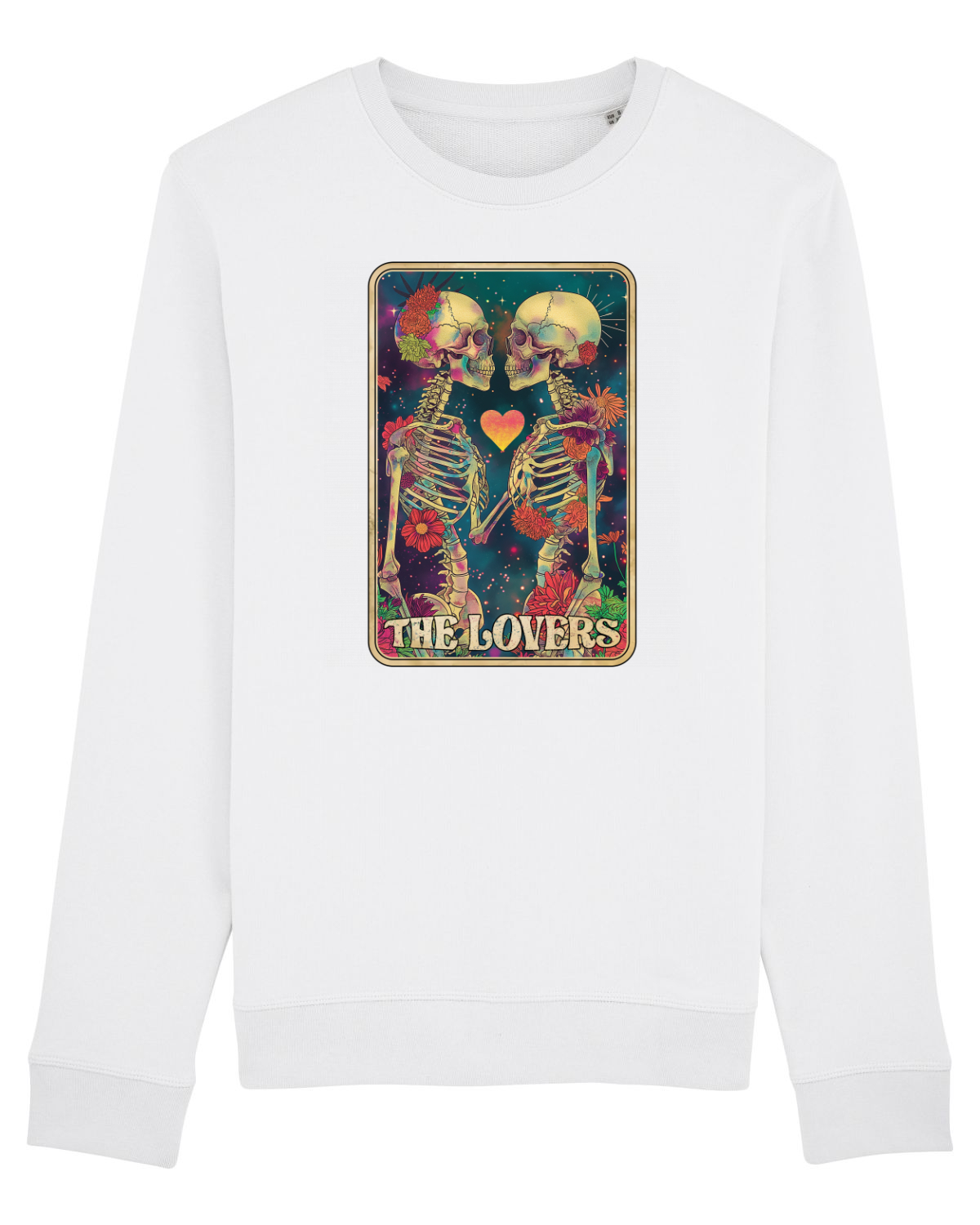 Bluză mânecă lungă Unisex Rise White