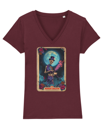 The Midnight Skeleton Burgundy