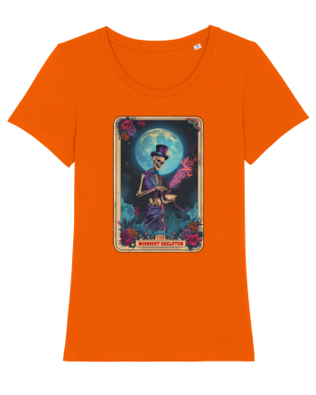 The Midnight Skeleton Bright Orange