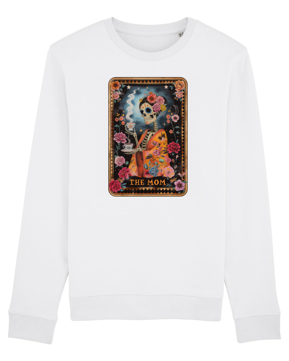 Bluză mânecă lungă Unisex Rise White