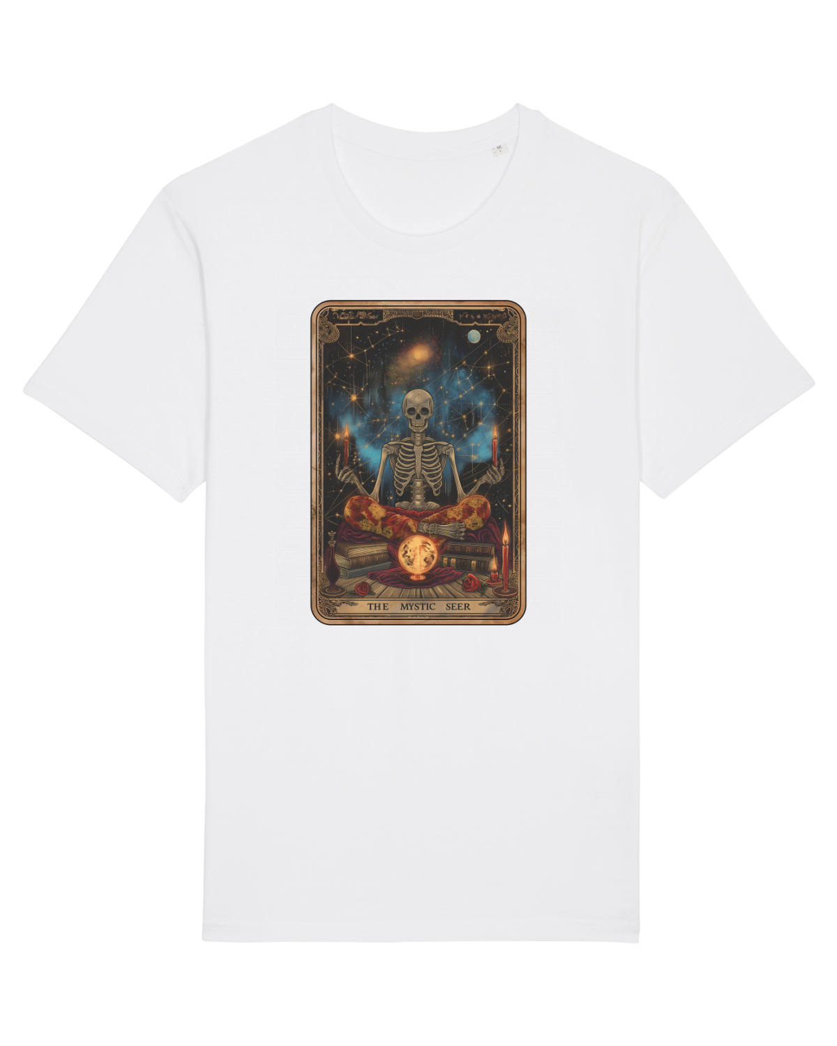 Tricou mânecă scurtă Unisex Rocker White