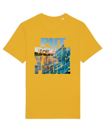 PUT DOWN YOUR PHONE & enjoy life Spectra Yellow