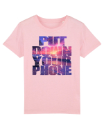 PUT DOWN YOUR PHONE & enjoy life 2 Tricou mânecă scurtă  Copii Mini Creator
