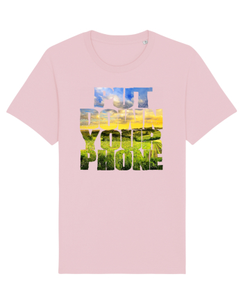 PUT DOWN YOUR PHONE & enjoy life 3 Cotton Pink