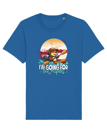 Kayaking Amuzant Mă Duc Pentru Cascade - Castor Funny Royal Blue