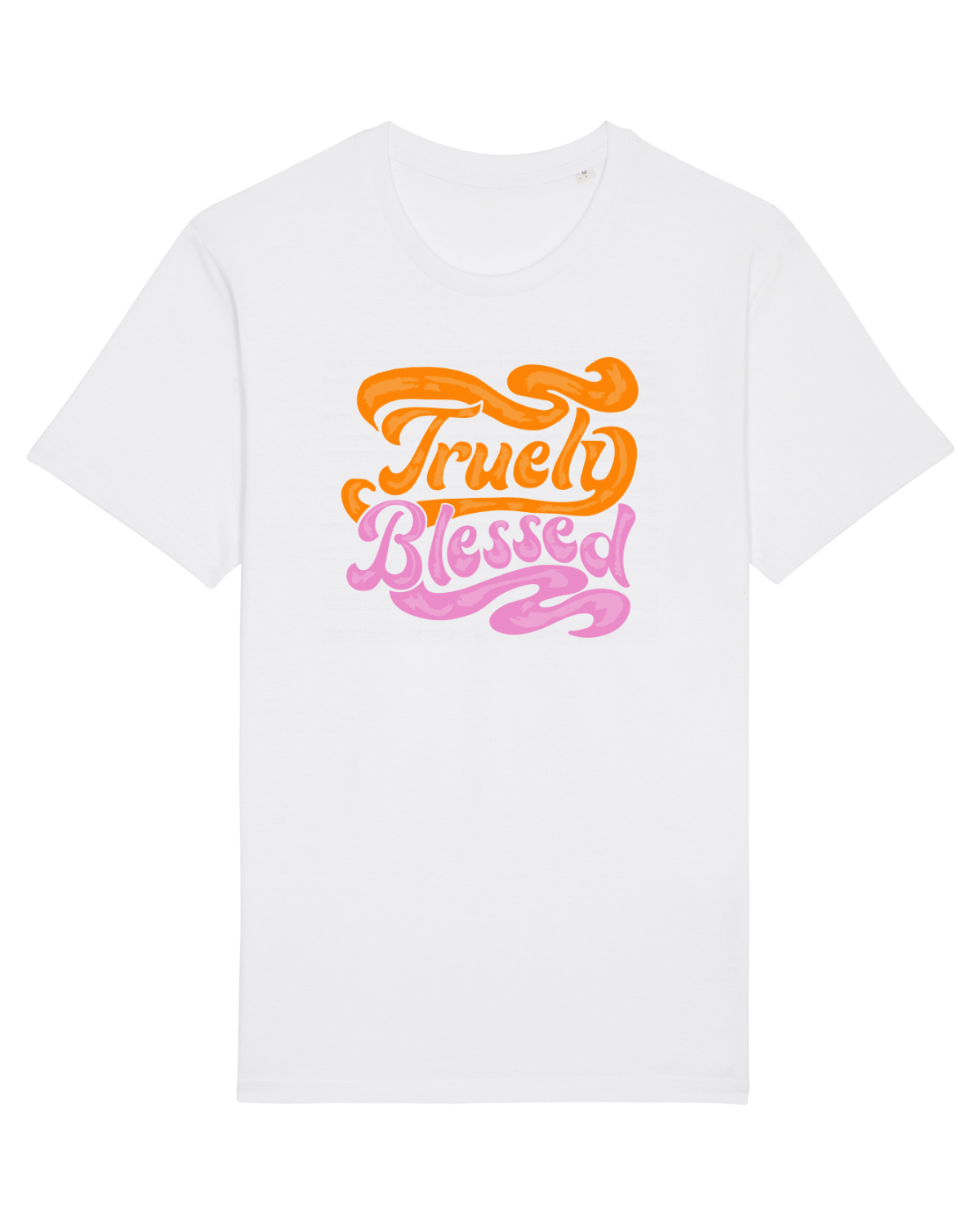 Tricou mânecă scurtă Unisex Rocker White