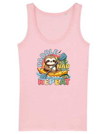 Sloth Amuzant în Aer Liber -Leneșul la Kayak Cotton Pink