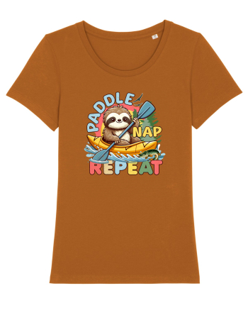 Sloth Amuzant în Aer Liber -Leneșul la Kayak Roasted Orange