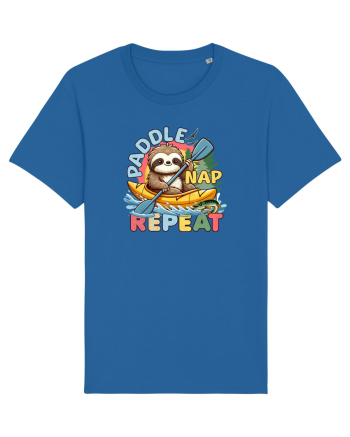 Sloth Amuzant în Aer Liber -Leneșul la Kayak Royal Blue