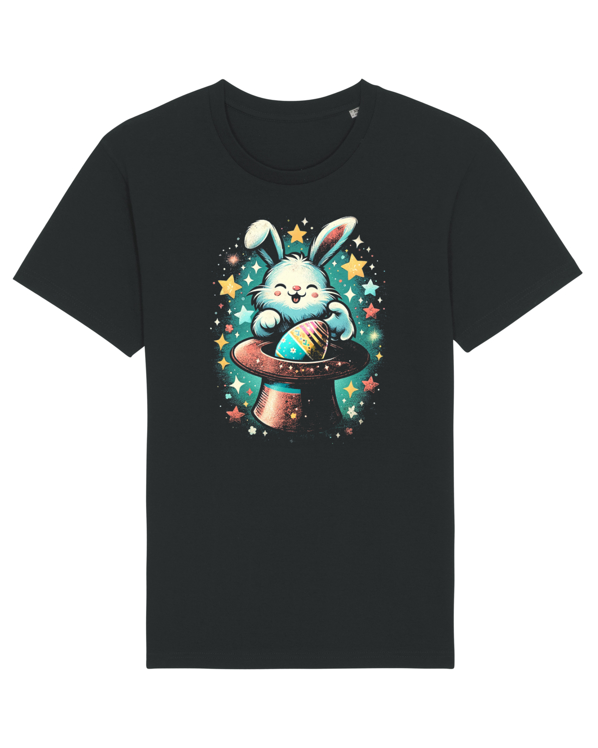 Tricou mânecă scurtă Unisex Rocker Black