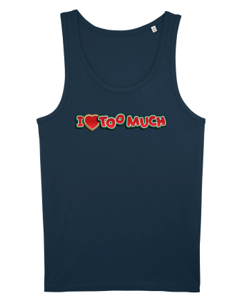I Love Too Much Navy