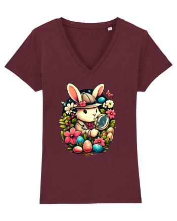 Easter Egg Hunt Burgundy
