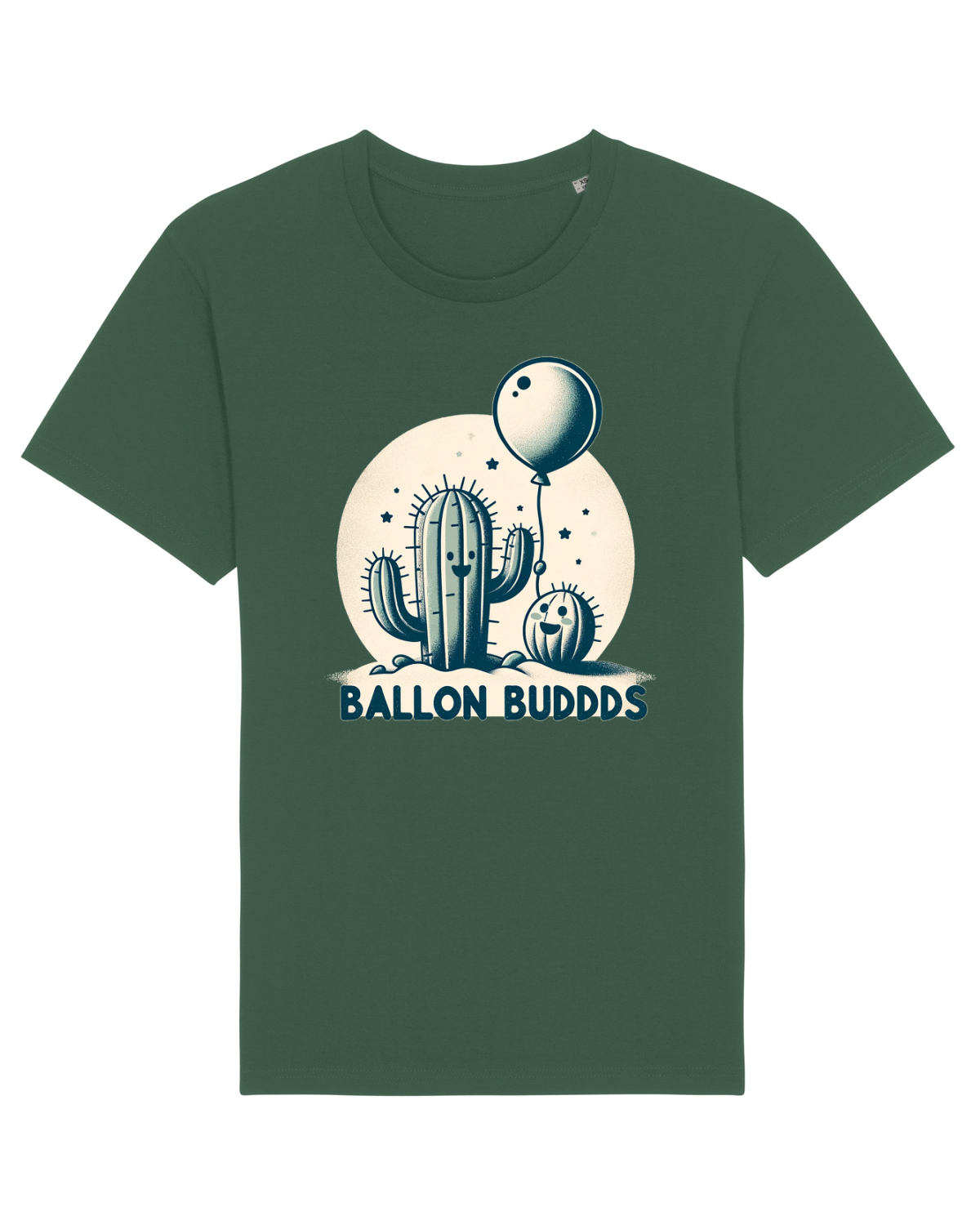 Tricou mânecă scurtă Unisex Rocker Bottle Green