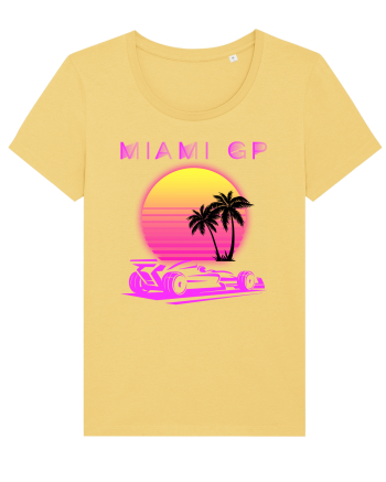 Formula 1 One USA Miami GP Grand Prix Vintage Retro Sunset Jojoba