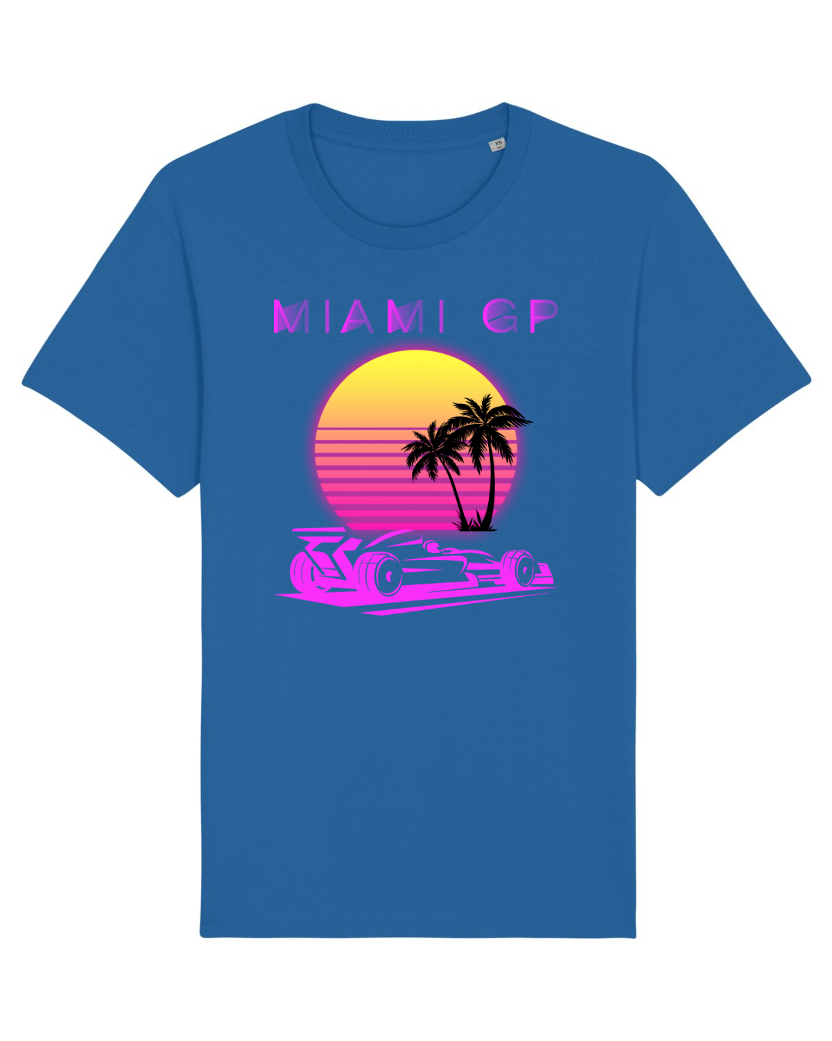 Tricou mânecă scurtă Unisex Rocker Royal Blue