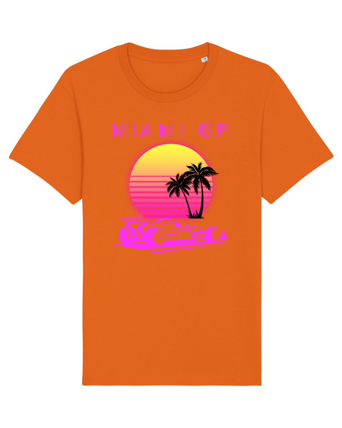 Tricou mânecă scurtă Unisex Rocker Bright Orange