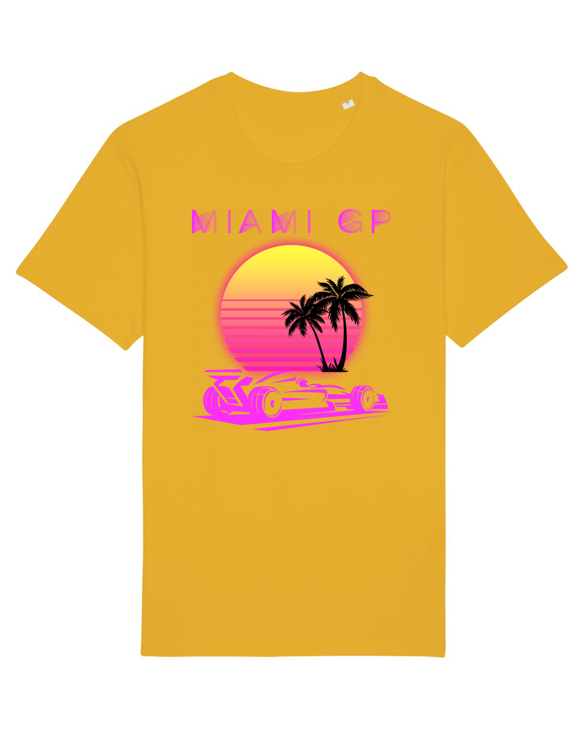 Tricou mânecă scurtă Unisex Rocker Spectra Yellow
