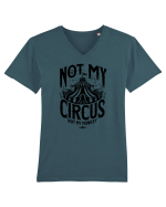 Not my Circus - not my monkey Tricou mânecă scurtă guler V Bărbat Presenter