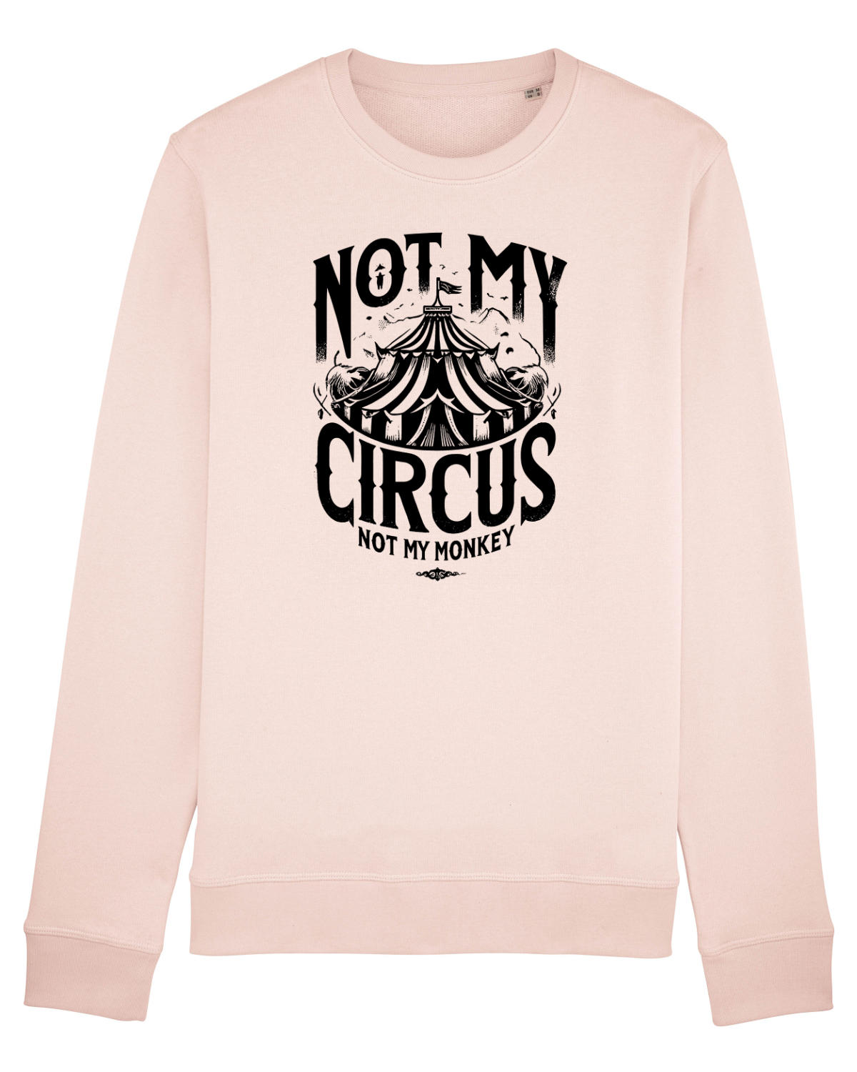 Bluză mânecă lungă Unisex Rise Candy Pink