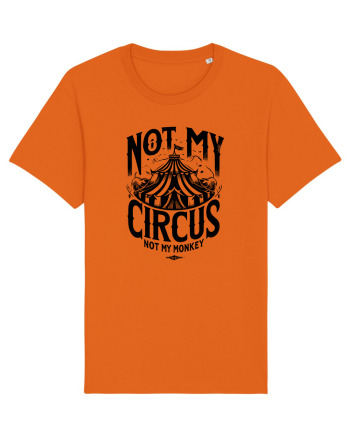 Not my Circus - not my monkey Bright Orange