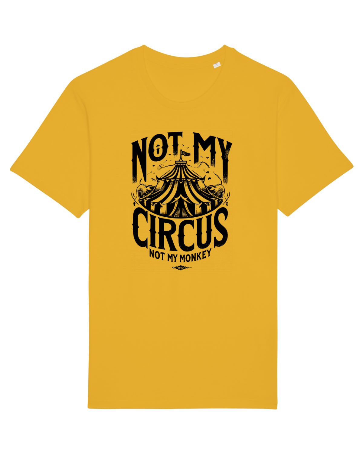 Tricou mânecă scurtă Unisex Rocker Spectra Yellow