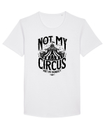 Not my Circus - not my monkey Tricou mânecă scurtă guler larg Bărbat Skater