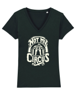 Not my Circus - not my monkey Tricou mânecă scurtă guler V Damă Evoker