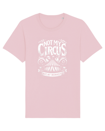 Not my Circus - not my monkey Cotton Pink