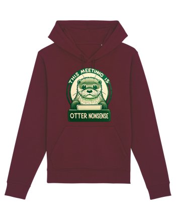 This meeting is otter nonsense Burgundy
