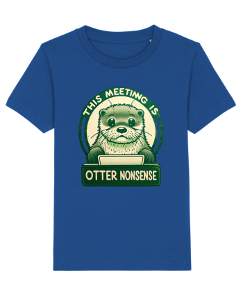 This meeting is otter nonsense Majorelle Blue