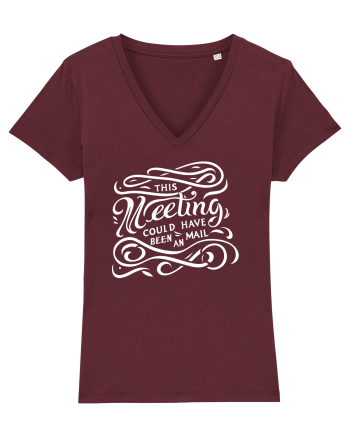 This meeting could have been an email Burgundy